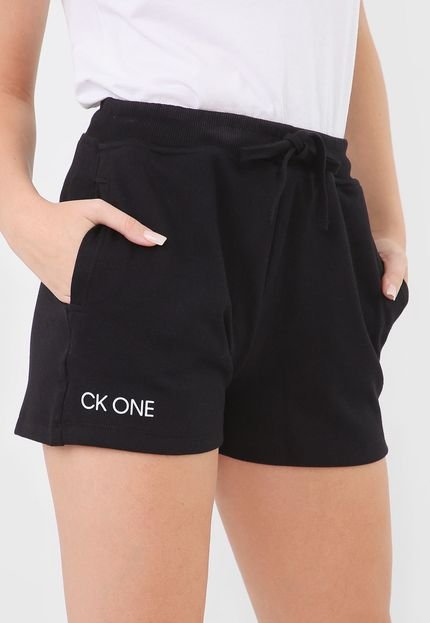 Short Calvin Klein Underwear Amarração Preto - Marca Calvin Klein Underwear