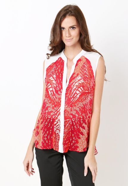 Blusa Letage Cassia Vermelha - Marca Letage