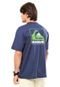 Camiseta Quiksilver Basica Going Gone Azul - Marca Quiksilver