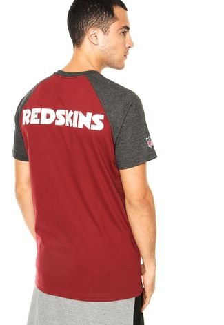 Camiseta New Era Blazon Washington Redskins NFL Vinho