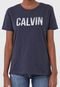 Blusa Calvin Klein Jeans White Stripes Azul-Marinho - Marca Calvin Klein Jeans