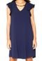 Vestido Facinelli by MOONCITY Curto Metal Azul - Marca Facinelli