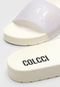 Rasteira Slide Colcci Josi Off-White - Marca Colcci