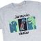 Camiseta Infantil Faraeli Jurassic Cinza Claro - Marca Faraeli