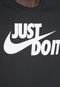 Camiseta Nike Sportswear M Nsw Just do It Preta - Marca Nike Sportswear