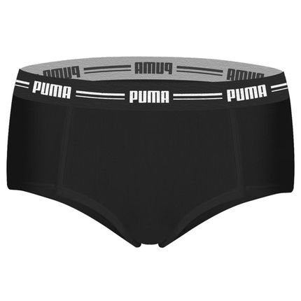 Calcinha Puma Mini Boxer Feminina - Preto - Marca Puma