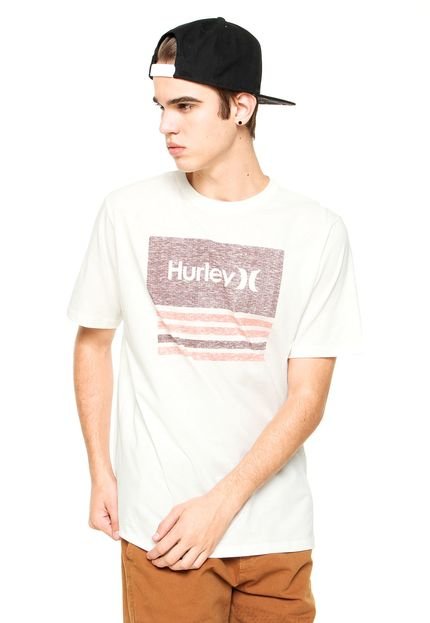 Camiseta Hurley Borderline Bege - Marca Hurley