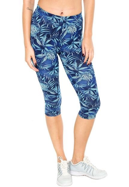 Legging Malwee Liberta Estampada Azul - Marca Malwee liberta