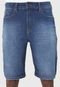 Bermuda Jeans Calvin Klein Jeans Reta Pespontos Azul - Marca Calvin Klein Jeans