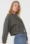 Jaqueta Bomber Hering Cropped Verde - Marca Hering