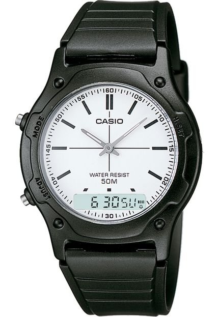 Relógio Casio AW-49H-7EVDF Preto - Marca Casio