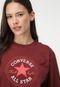 Camiseta Converse All Star Bordô - Marca Converse