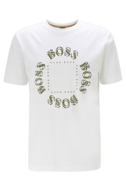 Camiseta BOSS Tee 5 Branco - Marca BOSS