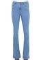 Calça Jeans Indigo Jeans Flare Pespontos Azul - Marca Indigo Jeans