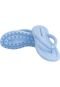 Slide Feminino Lumiss Chinelo Nuvem Confortável Anatômico Macio Azul - Marca LUMISS