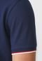 Camisa Polo Polo Ralph Lauren Slim Frisos Azul-Marinho - Marca Polo Ralph Lauren