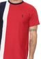 Camiseta Aleatory Listrada Vermelha - Marca Aleatory