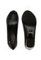 Peep Toe Jorge Bischoff Tag Preto - Marca Jorge Bischoff