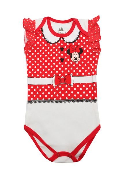 Body Marlan Baby Menina Minnie Vermelho - Marca Marlan Baby