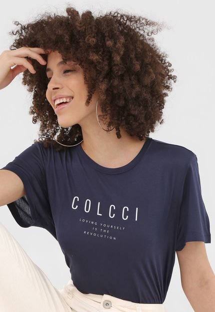 Camiseta Colcci Revolution Azul-Marinho - Marca Colcci