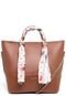Bolsa Sweet Chic Floral Caramelo - Marca Sweet Chic