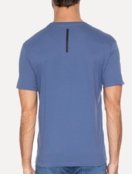 Camiseta Calvin Klein Jeans Masculina Dark New Logo Azul Índigo - Marca Calvin Klein