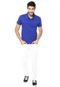 Camisa Polo Colcci Brasil Clean Azul - Marca Colcci