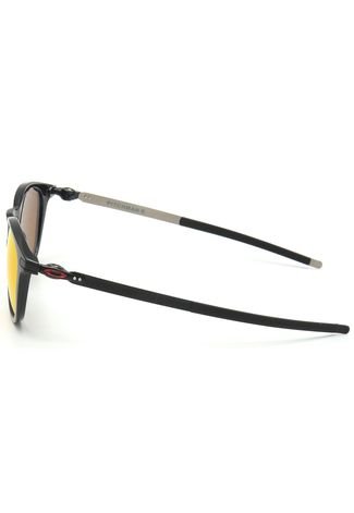 Óculos de Sol Oakley Pitchman Round Preto/Laranja