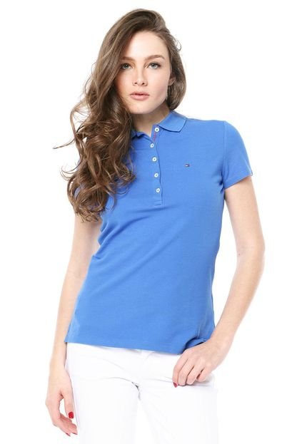 Camisa Polo Tommy Hilfiger Simple Azul - Marca Tommy Hilfiger