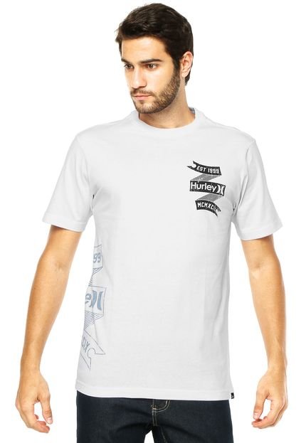 Camiseta Hurley Banzer Branca - Marca Hurley