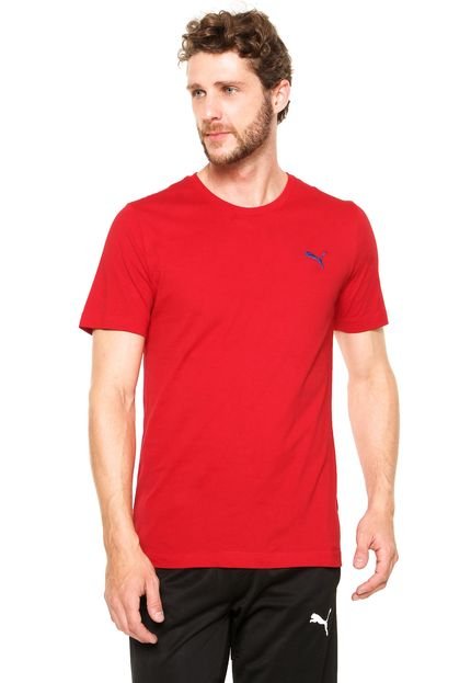 Camiseta Puma Ess Vermelha - Marca Puma