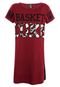 Vestido Coca-Cola Clothing Comfort Basquete Vinho - Marca Coca-Cola Jeans