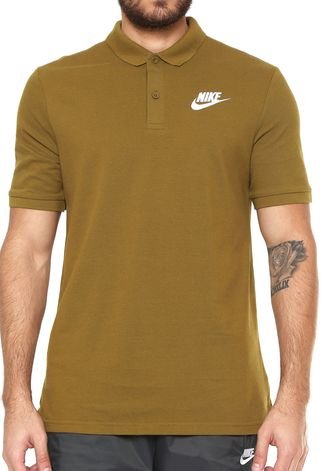Camisa Polo Nike Sportswear Logo Verde