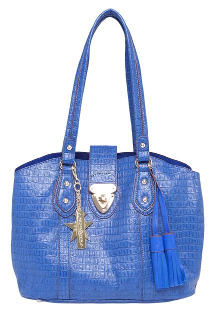 Bolsa Fellipe Krein   Handbag By Paloma Bernardi Azul - Marca Fellipe Krein