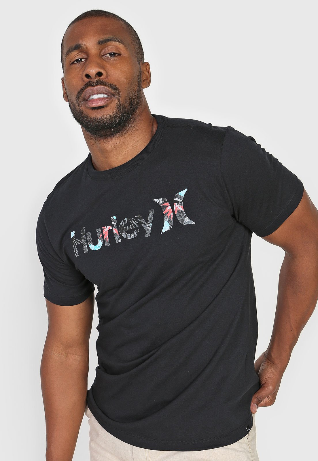 Camiseta Hurley Military Preta - Marca Hurley