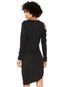 Vestido Triton Curto Ajustado Preto - Marca Triton