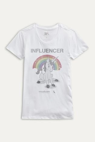 Camiseta Feminina D D Influencer Reserva Branco
