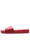 Chinelo Slide Colcci Lettering Vermelho - Marca Colcci