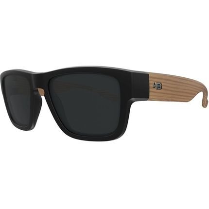 Óculos de Sol HB H-Bold M Bla/Dark Wood Gray - Marca HB
