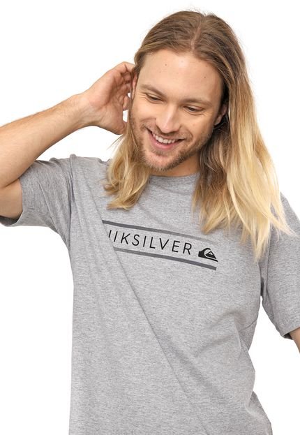 Camiseta Quiksilver Fills Cinza - Marca Quiksilver