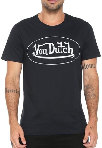 Camiseta Von Dutch Dutch Elipse Preta