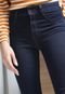 Calça Jeans Biotipo Skinny Barra Desfiada Azul-Marinho - Marca Biotipo