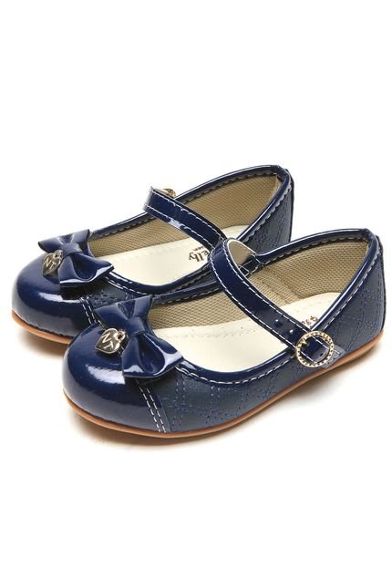 Sapatilha Nathiely Menina Azul - Marca Nathiely