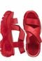 Sandália Papete Chunky GiGil Plataforma Vermelha - Marca Gigil