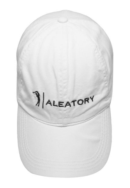 Boné Aleatory Logo Branco - Marca Aleatory