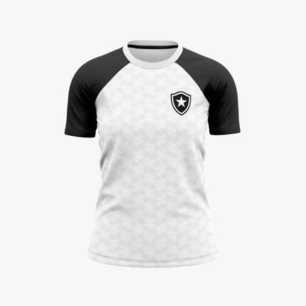 Camiseta Botafogo Braziline Skylab Masculina - Branco/Preto - Marca braziline
