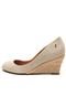 Peep Toe Santa Lolla Comfort Bege - Marca Santa Lolla