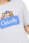 Camiseta Grizzly Travel Bear Cinza - Marca Grizzly