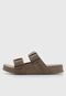 Rasteira Melissa Cozy Slide M Lover AD Aberta Bege - Marca Melissa