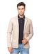 Blazer Masculino Tony Menswear Slim Fit de Sarja  Bege - Marca Tony Menswear